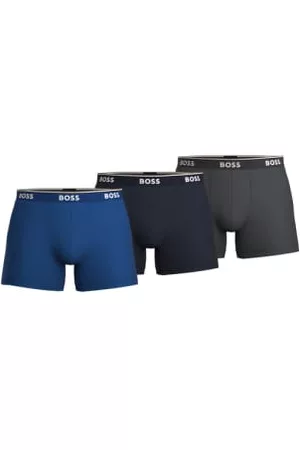 HUGO BOSS Men Boxer Shorts - Pack of 3 Stretch Cotton Boxer Briefs