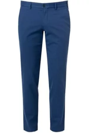 Hiltl Women Slim Jeans - Monaco Cotton Teakers Slim Straight Super Stretch Supima Chinos Pants