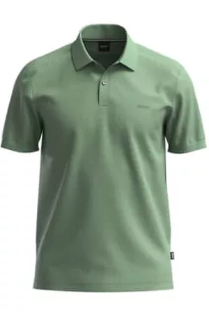 HUGO BOSS Men Polo T-Shirts - Open Organic Cotton Polo Shirt
