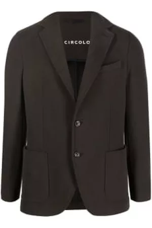 Circolo Men Blazers - Mole Fleece Touch Casual Blazer