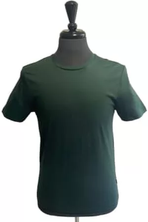 HUGO BOSS Men Short Sleeved T-Shirts - Mercerised Cotton Tessler 150 Open Slim Fit T Shirt