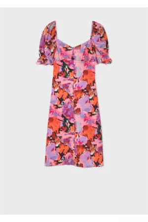 Paul Smith Women Printed & Patterned Dresses - Marble Print Dress