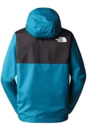 The North Face Men Waterproof Jackets - New Mountain Jacket Q Man Coral