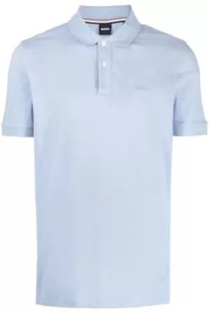 HUGO BOSS Men Polo T-Shirts - Boss - Pallas - Open Organic Cotton Polo Shirt 50468301 492