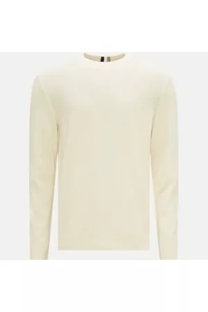 HUGO BOSS Women Sweaters - Boss - Ecaio - Open Crew Neck Sweater In Structured Cotton 50468190 131
