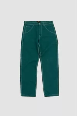 Stan Ray Men Twill Pants - 80's Painter Pants Agave Twill