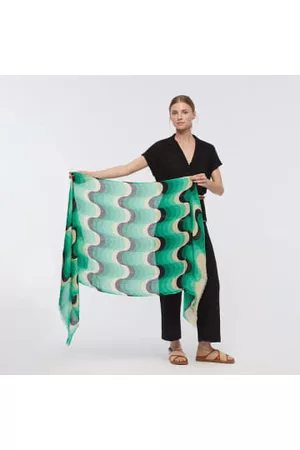 Nice Things Women Scarves - Waves Scarf - Shiny