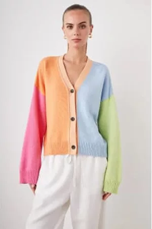 Rails Women Sweatshirts - Multi Pastel Reese Cardigan
