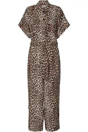 Lollys Laundry Women Printed & Patterned Dresses - Mathilde Jumpsuit Leopard