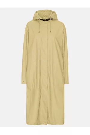 Ilse Jacobsen Women Rainwear - Long Olive Grass Raincoat