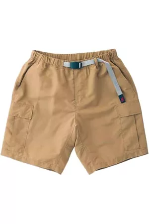 Gramicci Men Cargo Pants - Shell Cargo Shorts - Tan