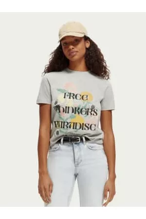 Scotch&Soda Women T-Shirts - Slogan Tee
