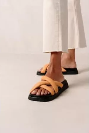 ALOHAS Women Flat Shoes - Slip On Cross Sandals - Tangy