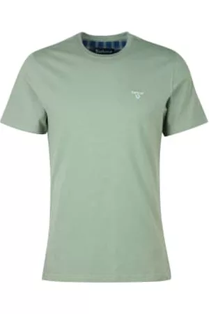 Barbour Men Sports T-Shirts - Agave Tartan Sports Tee