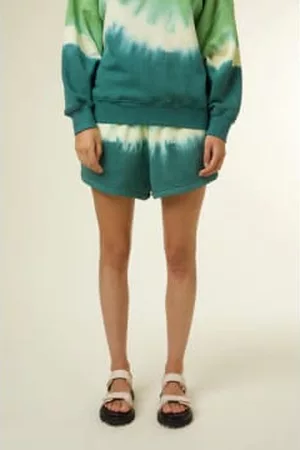 FRNCH Women Shorts - Paterne Dip Dye Shorts In Olive
