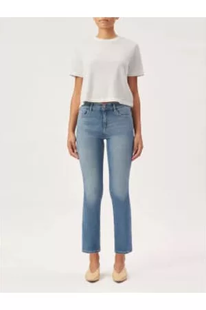 DL1961 Women Straight Jeans - Airway Mara Straight Ankle Jeans