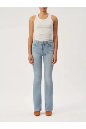 DL1961 Women High Waisted Jeans - Breeze Bridget Boot High Rise Jeans