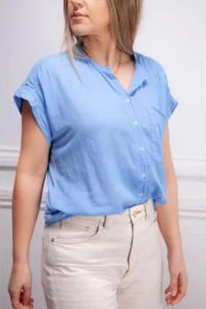 HARTFORD Women Short sleeved Shirts - Tetal Shirt In Wave