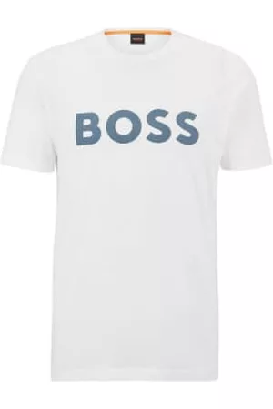 HUGO BOSS Men T-Shirts - Thinking 1 Logo T Shirt - Natural