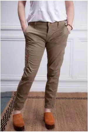Mac Women Cargo Pants - Rich Cargo Martini Olive