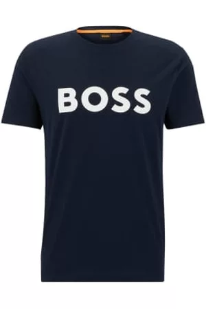 HUGO BOSS Men T-Shirts - Thinking 1 Logo T Shirt - Navy