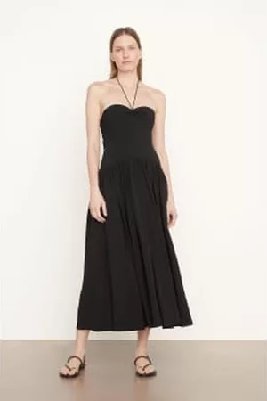 Vince Women Halter Dresses - Ruched Halter Dress
