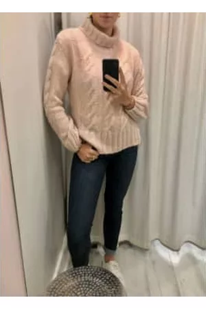 Moliin Women Turtleneck Sweaters - Rose High Neck Knit