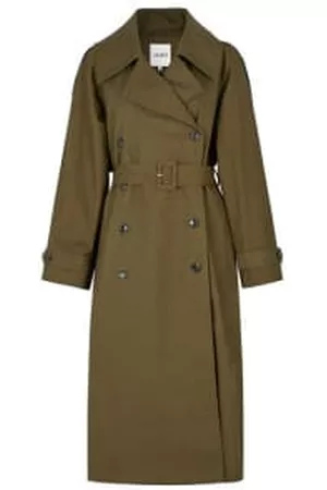 mbyM Women Trench Coats - Lamia Trenchcoat In Army