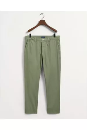 GANT Men Skinny Pants - Hallden Slim Fit Sunfaded Chinos In Kalamata