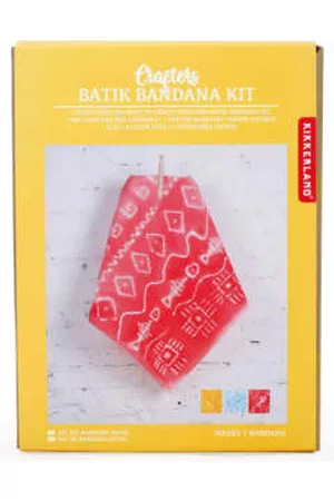 Kikkerland Women Hair Accessories - Crafter's Batik Bandana Kit