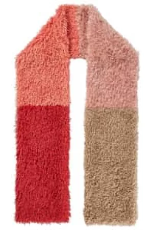 NOOKI DESIGN Men Scarves - And Coral Teddy Faux Fur Mongolian Scarf