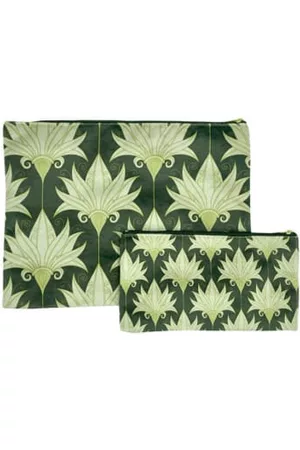 Vanilla Fly Women Wallets - Medium Retro Print Velvet Bag