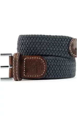Billybelt Men Belts - Woven Elastic Belt Flannel - Size 0