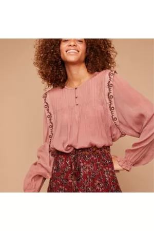 Louize Madzia Women Nightdresses & Shirts - Chemise Blouse Rose