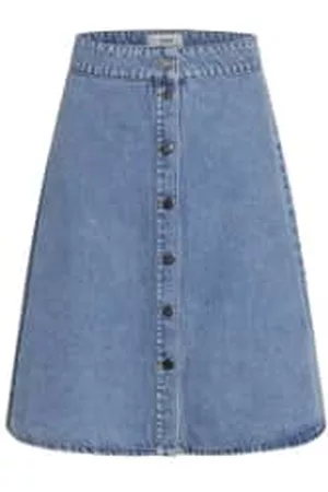 Mads Norgaard Women Denim Skirts - Indigo Vintage Skirt