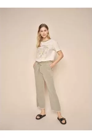 Un-Common Women Jeans - Mos Mosh Elma Patton Pant - Khaki