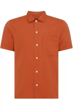 Remus Men Short sleeved Shirts - Paolo Linen Blend Shirt