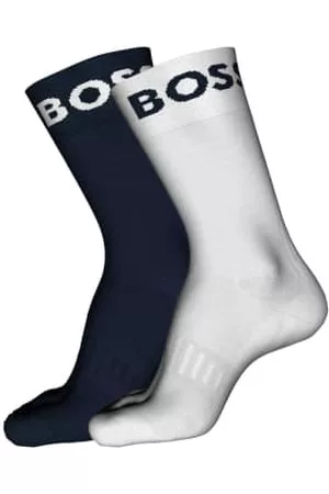HUGO BOSS Men Sports Underwear - 2 Pack Of Sport Socks In Dark And White 50467707 401