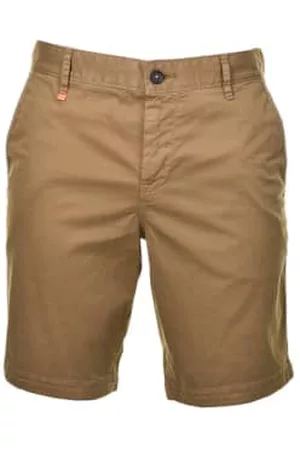 HUGO BOSS Men Skinny Pants - Open Beige Schino Slim St Shorts
