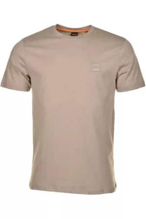 HUGO BOSS Men T-Shirts - Beige Medium Tales T Shirt