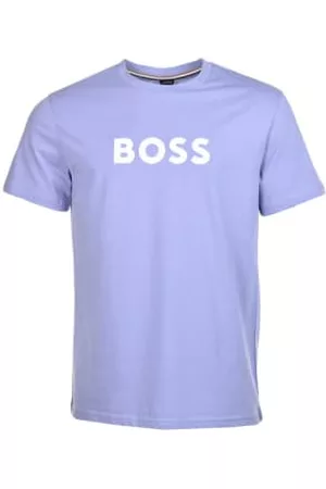 HUGO BOSS Men T-Shirts - Light Pastel Beachwear Logo T Shirt
