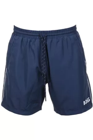 HUGO BOSS Men Swim Shorts - Navy Starfish Swim Shorts