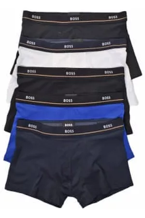 HUGO BOSS Men Boxer Shorts - Mixed Colours 5 Pack Trunk Boxers
