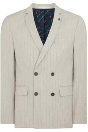 Remus Men Double Breasted Jackets - Franco Double Breasted Pinstripe Jacket