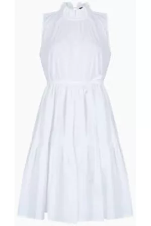 French Connection Women Party Dresses - Mini Rhodes Poplin Sleeveless Tiered Dress