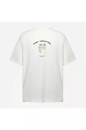 Universal Works Women T-Shirts - Ruskin X Tee Ecru