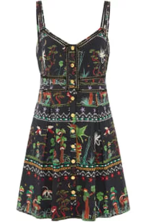 HAYLEY MENZIES Women Party & Cocktail Dresses - Memories of Utopia Printed Lace Mini Sundress