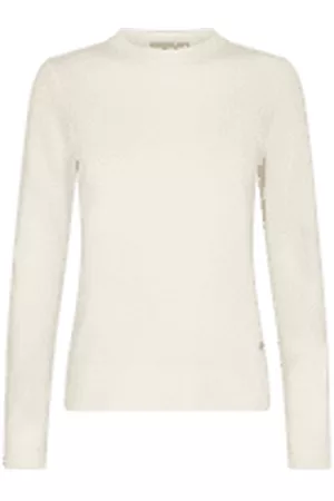 Mos Mosh Women Cardigans - Mmrelena Crew Knit Birch