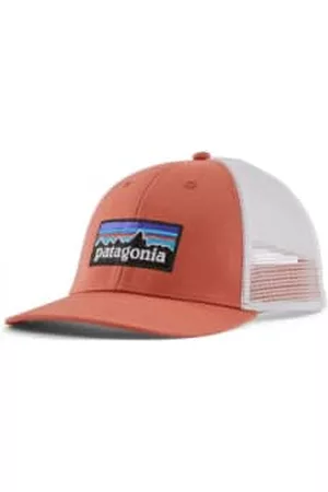 Patagonia Men Hats - P 6 Logo Lopro Trucker Hat Quartz Coral