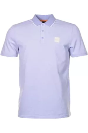 HUGO BOSS Men Short Sleeved T-Shirts - Light Pastel Peoxford Short Sleeve Polo Shirt